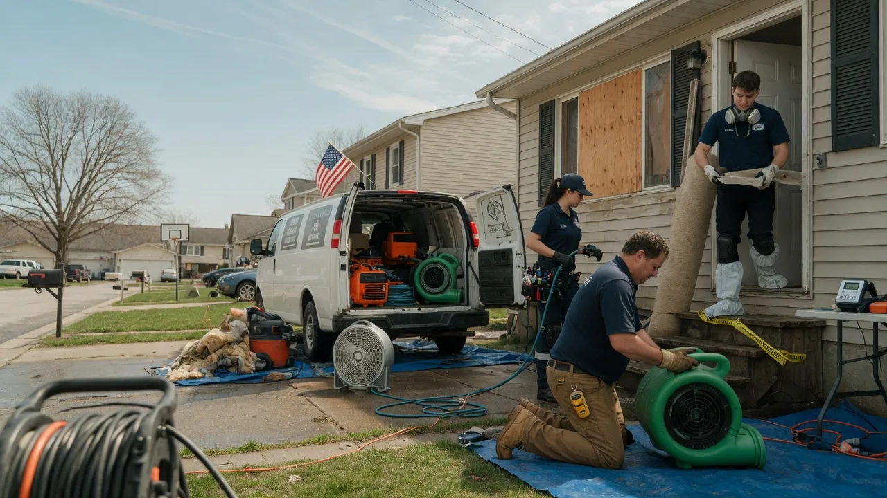 Water Damage Restoration in Spencer, TN near me